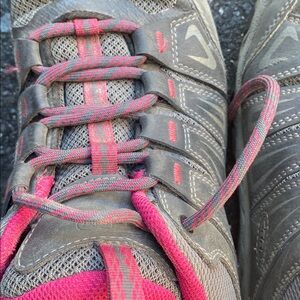 Keen Gray and Pink Outdoor Shoes